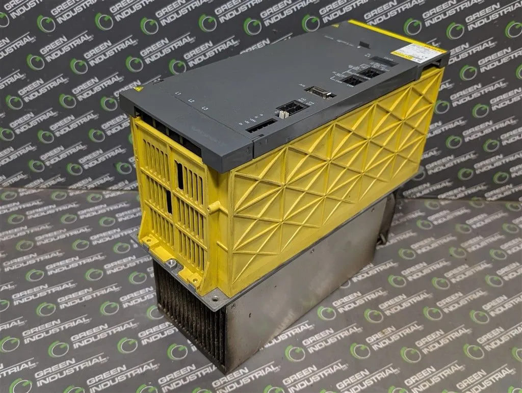 Fanuc A06B-6102-H215#H520 Spindle Amplifier Module Damaged Vent Used