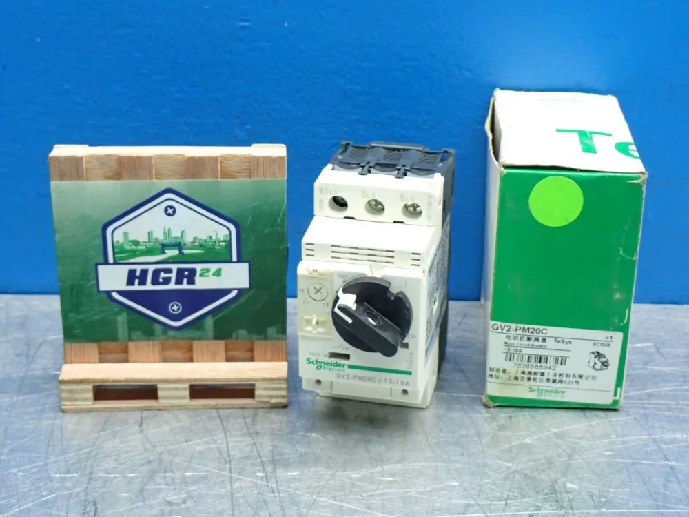 New | in-Stock SCHNEIDER ELECTRIC GV2PM20C Circuit Breakers | HGR 24 #732013