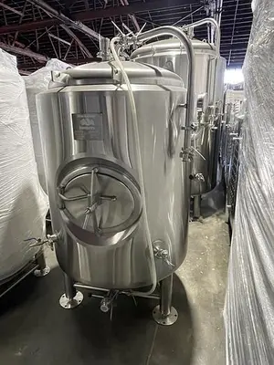 NEW STOCK BSV 5 BBL JACKETED BRITE TANK