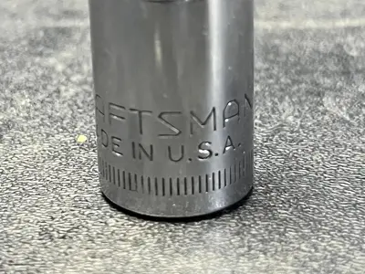 Craftsman USA 11mm 12 Point 3/8" Drive Shallow Socket 44309 G Series