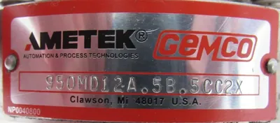 USED AMETEK 950MD12A.5B.5CC2X TRANSDUCER 950MD12A5B5CC2X