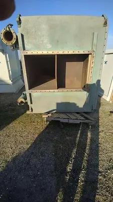 Heat Exchanger, Air, 2,528 SF, 550 deg F, Cain Industries #S744457