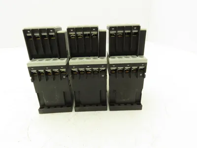 Siemens Contactor Relay 24V Coil 1.5Hp 600V Mixed Lot of 3