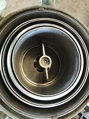 Westfalia KG 10006 chamber bowl centrifuge, 316SS.