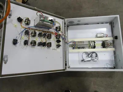 Smoot SS Scaling Hopper w/ Load Cells, Readout, and Control Panel