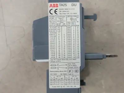 USED ABB TA25
