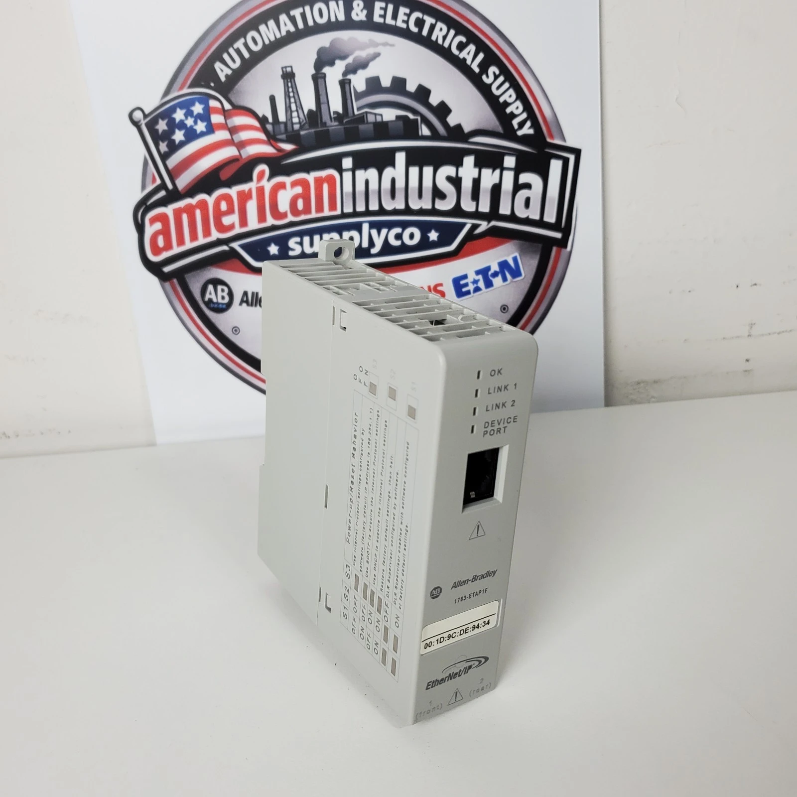 Used Allen Bradley 1783-ETAP1F PLC Ethernet Equipment California US | American Industrial Supply Co. #1377146