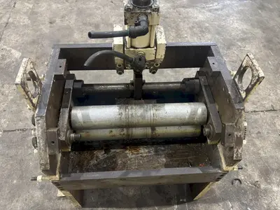 PRESS MOUNT SERVO FEED ROLLS & MOTOR: STOCK #23452