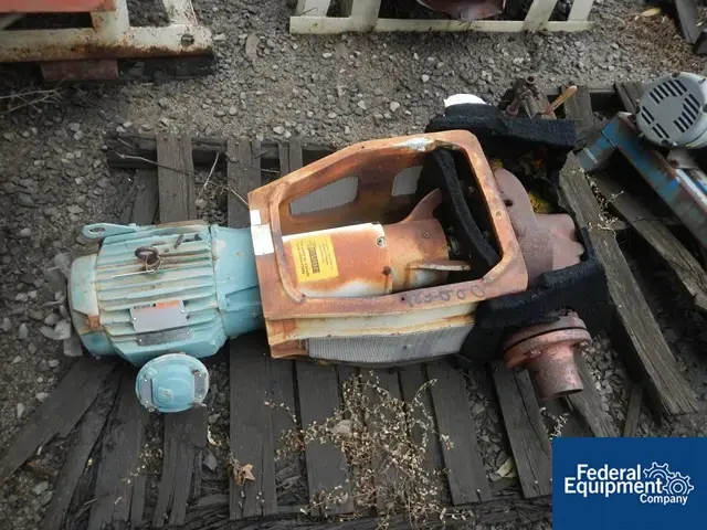 Used Durco 3" X 2" X 10" DURCO CENTRIFUGAL PUMP, DS ALLOY, 10 HP Pumps Ohio US | Federal Equipment Company 8 #125269