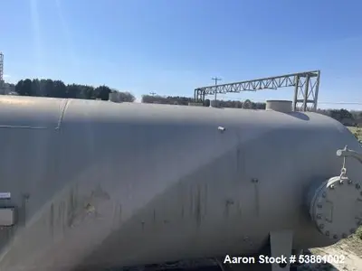 Unused 4000 Gallon Horizontal Tripoint Tank, Carbon Steel Construction.