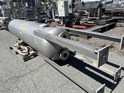 Tank, 190 Gallon, S/st, 55 PSI, DT/DB, Morfab #S744615