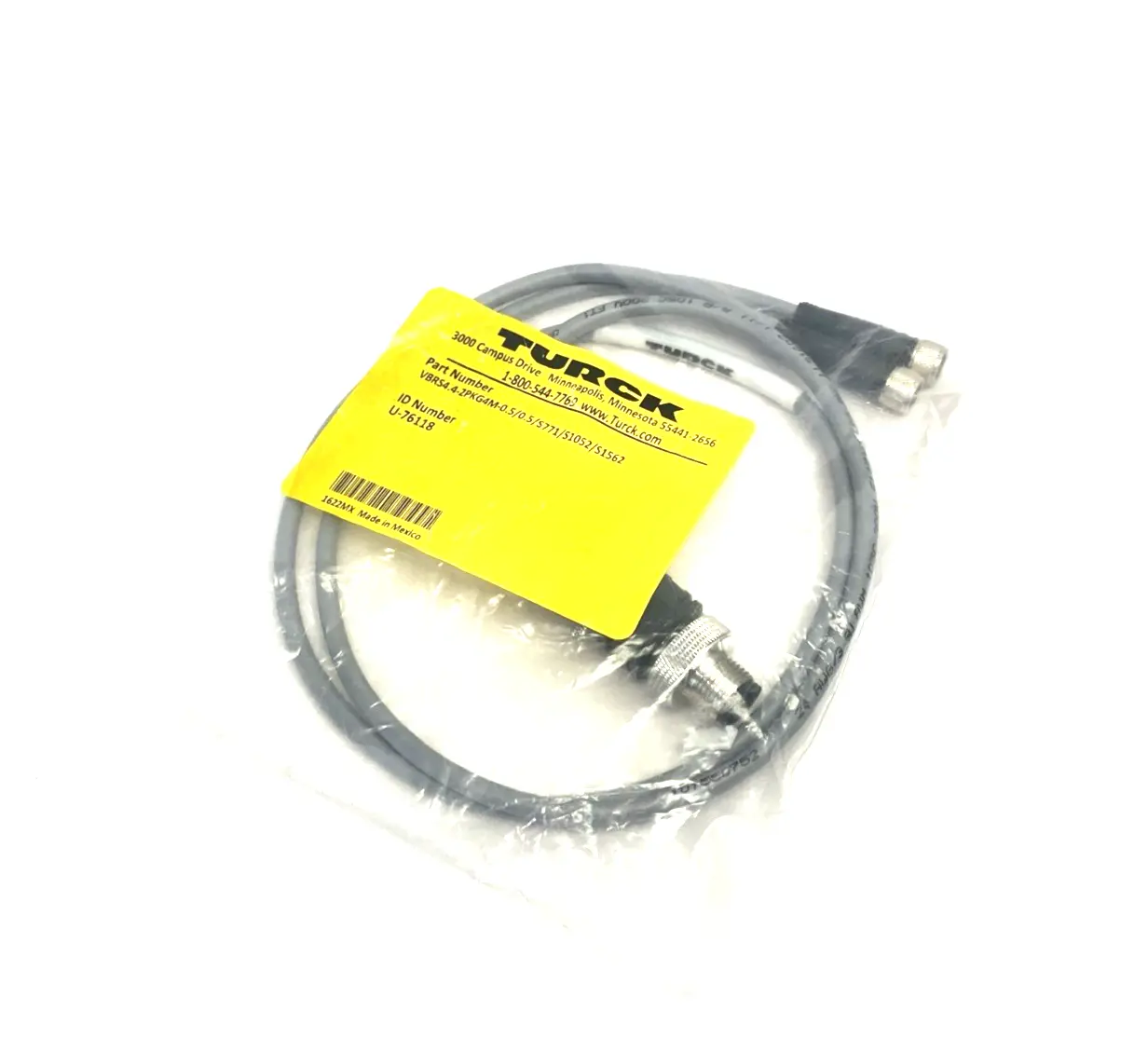 New | in-Stock Turck Splitter Y-Junction Cable U-76118 Misc Electrical & Power Parts Michigan US | Maverick Industrial Sales #1419789