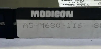 Used MODICON AS-M680-116 Industrial Controls Ohio US | Surplus Asset Holdings #1235695