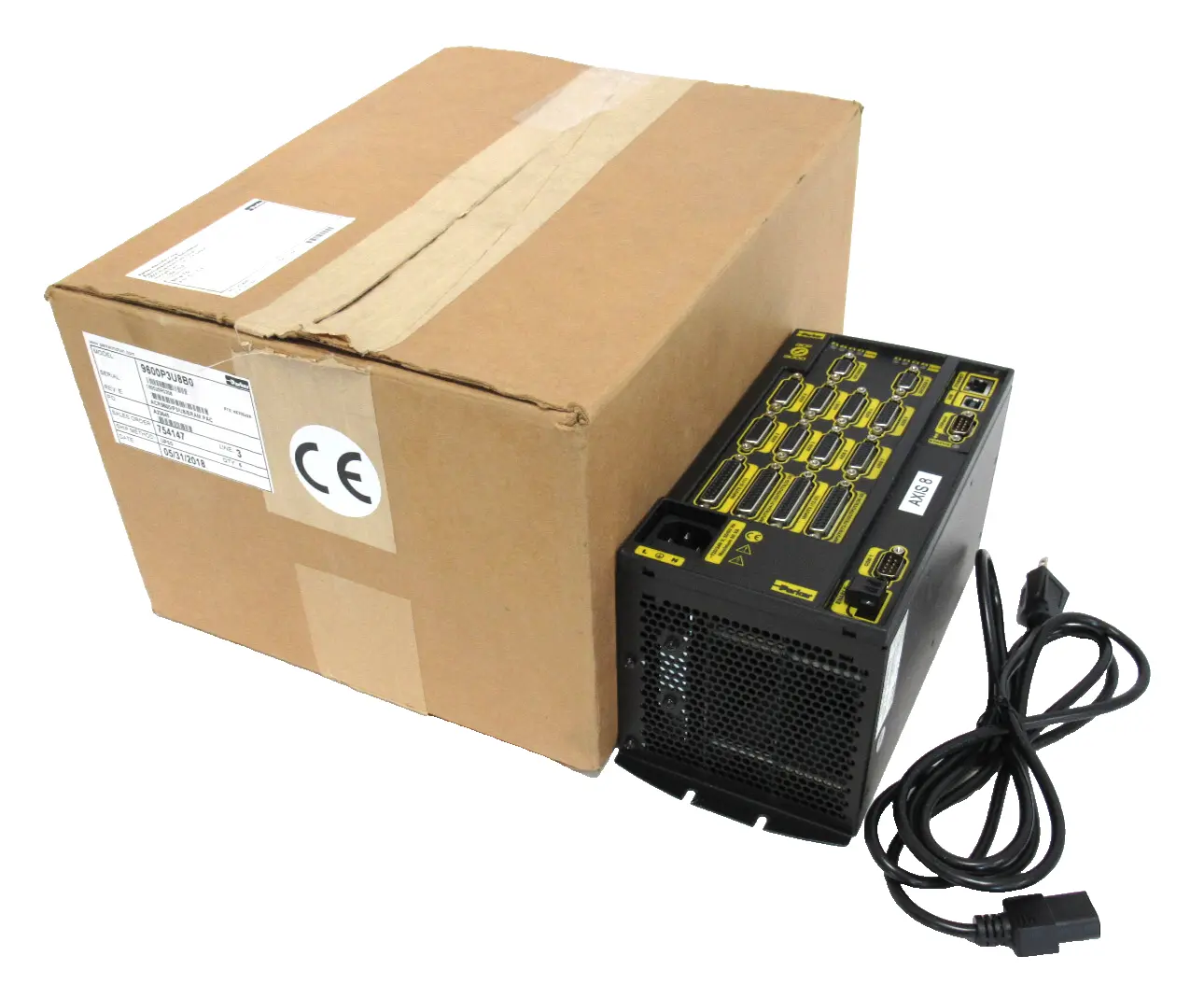USED PARKER 9600P3U8B0 SERVO CONTROLLER