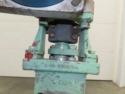 Jamesbury ST-600 18" Stainless Wafer Butterfly Valve Air Actuator & Positioner