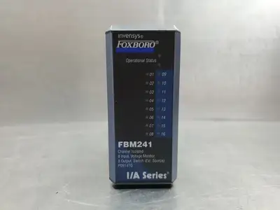 Used Foxboro FBM241 8-In/8-Out Channel Isolated Voltage Monitor (P0914TG) PLC Input & Output South Carolina US | Palmetto Automation #1542760