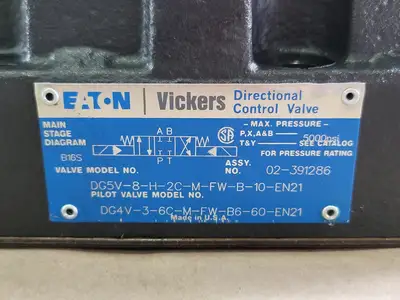 NEW VICKERS DG5V-8-H-2C-M-FW-B-10-EN21