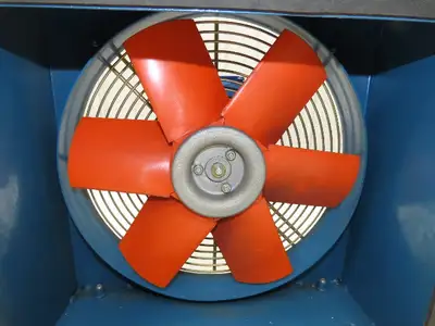 Hydac 0K3S2.0B Fan Driven Oil Cooler 14x14" 1/4Hp 220/480V *Missing Radiator*