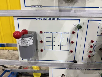 AMATROL MODEL #85-MT5 MOTOR CONTROL SYSTEM TRAINING & TESTING STAND: YOBRO #24916