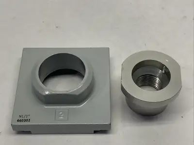 MS6N-AQR-R, 660302 | Festo MS6N-AQR-R Threaded Connection Plate 660302 - Used