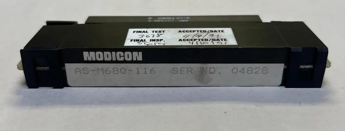 Used MODICON AS-M680-116 Industrial Controls Ohio US | Surplus Asset Holdings #1235695