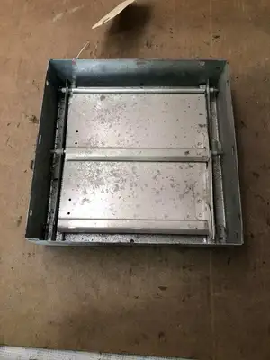 10″ X 10″ X 3″ Aluminum Exhaust Shutter