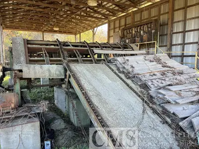 USED IRVINGTON MOORE LUMBER STACKER WITH UNSCRAMBLER