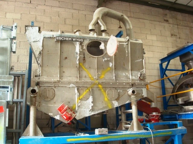 0.6 Sq. M Escher Wyss Fluid Bed Drier