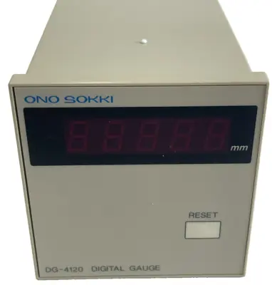 NEW ONO SOKKI DG-4120 DIGITAL GAUGE DG4120