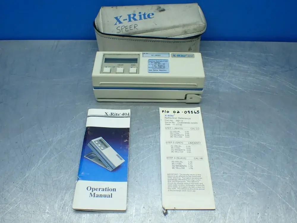 Used XRITE 404 Densitometers Ohio US | HGR 24 #864735