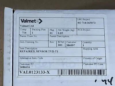 NEW VALMET TVD-T1