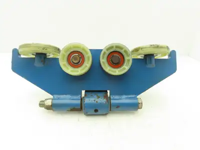 Gorbel Workstation Bridge Crane Hoist Push Trolley Hinged Clevis 14-5/8"L