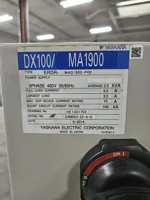 USED 2014 YASKAWA MOTOMAN MA1900