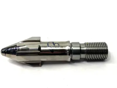 USED NISSEI INJECTION MOLD SCREW TIP 56MM