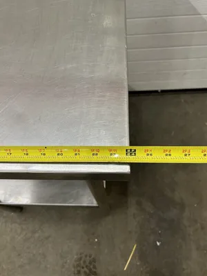 Winholt DTS 2430 16 Ga. Stainless Steel Table W/ SS Under Shelf 24x30x33