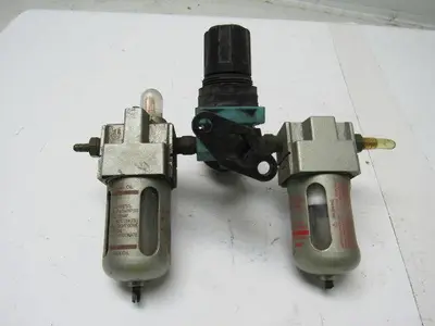 SMC AF20-N01-CZ & Al2000-N01-3C Filter Regulator Lubricator 1/8" NPT Ports
