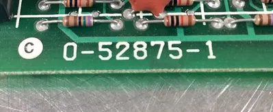 Reliance 0-52875-1 VTDB Circuit Board Rack Mount 3B-27