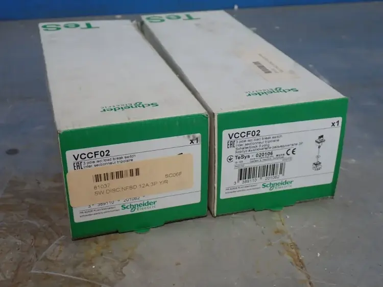 Used SCHNEIDER ELECTRIC VCCF02 Disconnects Ohio US | HGR 24 #1006644