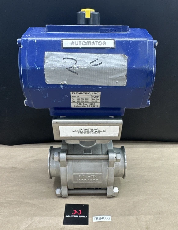 New | in-Stock Flow-Tek 7509-CF DA-28 Valves/Fittings Indiana US | J&J Industrial Supply #515298