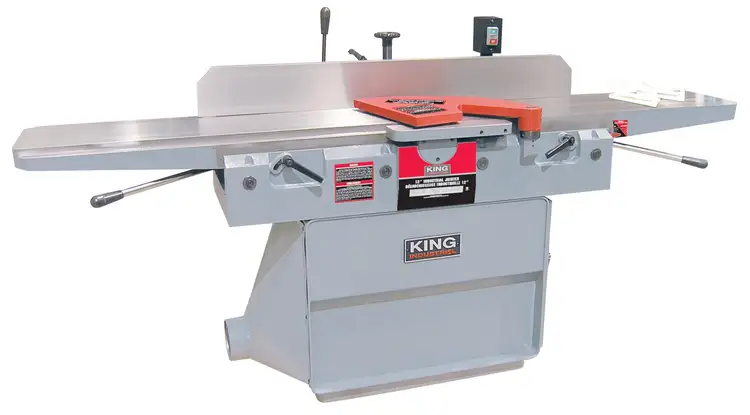 New | in-Stock KING CANADA KC-125FX-5 Woodworking Jointers British Columbia CA | Lenmark #273528