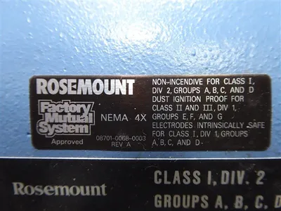 Rosemount 8701TNA020S1L2N5 2" Magnetic Flowtube New NIB