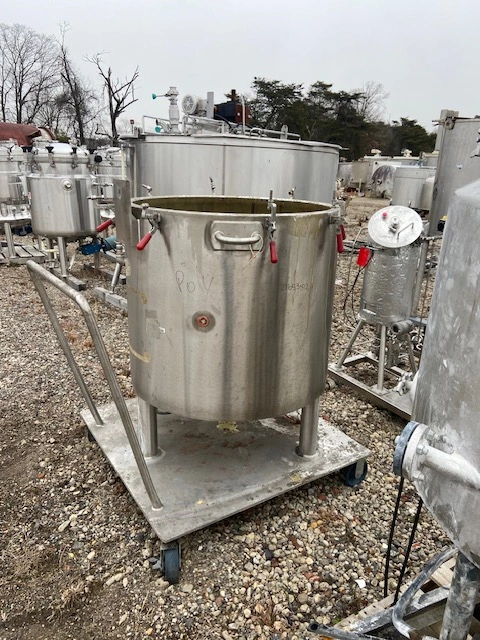 Used 1996 LEE INDUSTRIES, INC. 80 Gallon Stainless Steel Tanks New Jersey US | Perry Equipment #118489