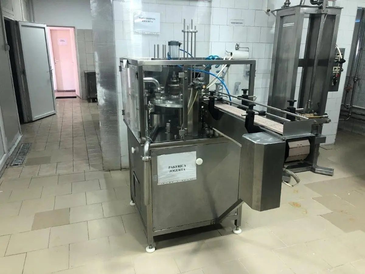 USED PRO-PAK SMALL DAIRY LINE - 2.000 L MILK PER HOUR