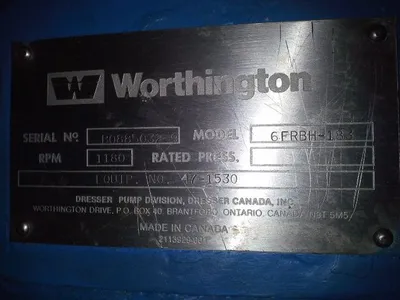 USED Worthington 6FRBH-183