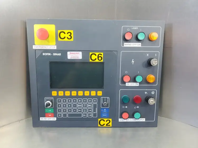 Used Siemens 221340 | 119.708.01.00/2 Rofin Sinar Control Panel Automation Control (HMI) South Carolina US | Palmetto Automation #1158880