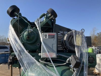 Used CHAMPION 172-1,VR10- 12, 460/60/3/W Lubricated Reciprocating Air Compressors Michigan US | Miedema Asset Management Group #1761134