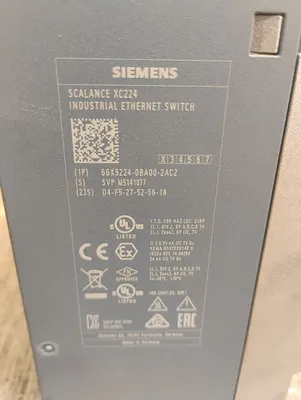 SIEMENS 6GK5224-0BA00-2AC2 Electrical/PLC/Automation | ESS Industrial Equipment Sales (3)