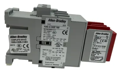 ALLEN BRADLEY 100S-C30EJ14BC SAFETY CONTACTOR SER.C 100SC30EJ14BC NEW,SURPLUS