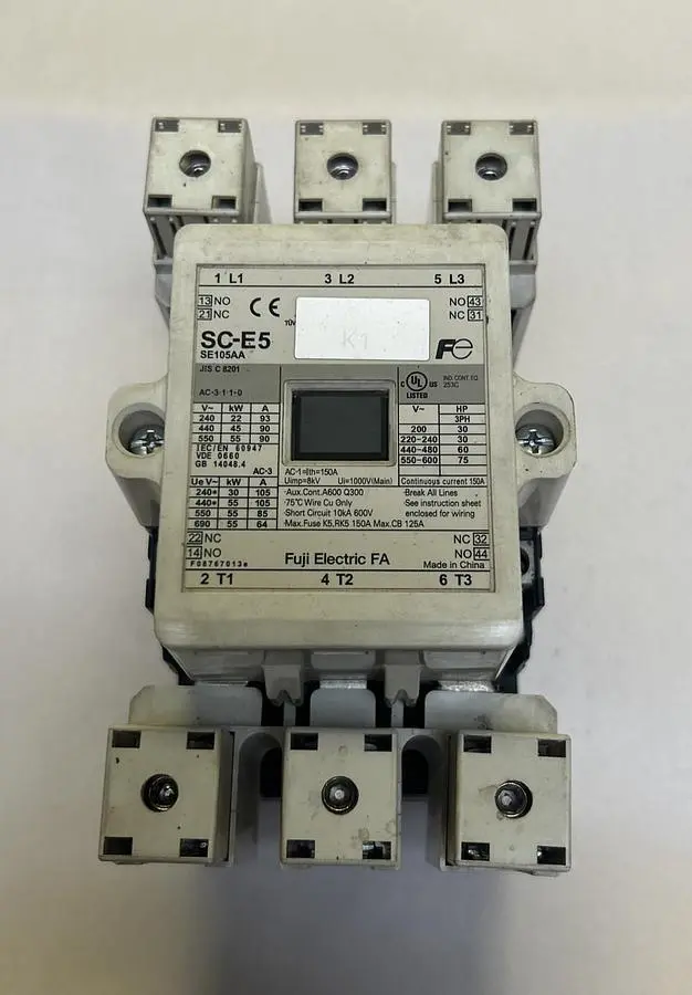 Used FUJI ELECTRIC SE105AA Miscellaneous Equipment (Electrical & Power) | Surplus Asset Holdings #1203672
