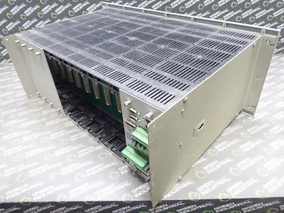 Bently Nevada 12-Slot Rack Chassis with 110V Power Supply 3300/05-25-00-00 Used